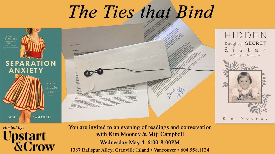 The Ties that Bind – An evening at Upstart & Crow